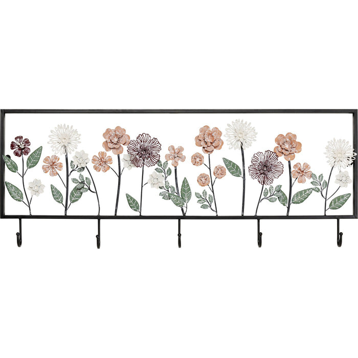 Wand Kapstok ingelijste bloemen Kare Design