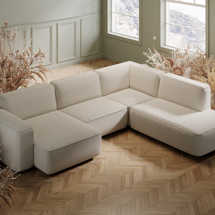 Kare Design Casanova hoek sofa - grijs