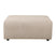 HKliving Jax Bank Element - Hocker - Bouclé - Taupe
