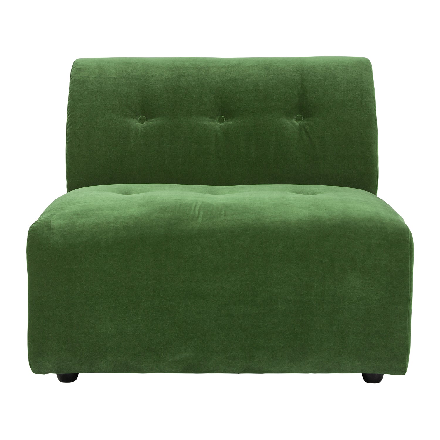 HKliving Vint Bank Element - Middenstuk - Royal Velvet - Groen
