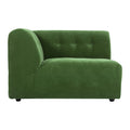 HKliving Vint Bank Element - 1,5-zitsbank Links - Royal Velvet - Groen