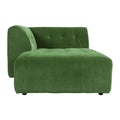 HKliving Vint Bank Element - Divan Links - Royal Velvet - Groen