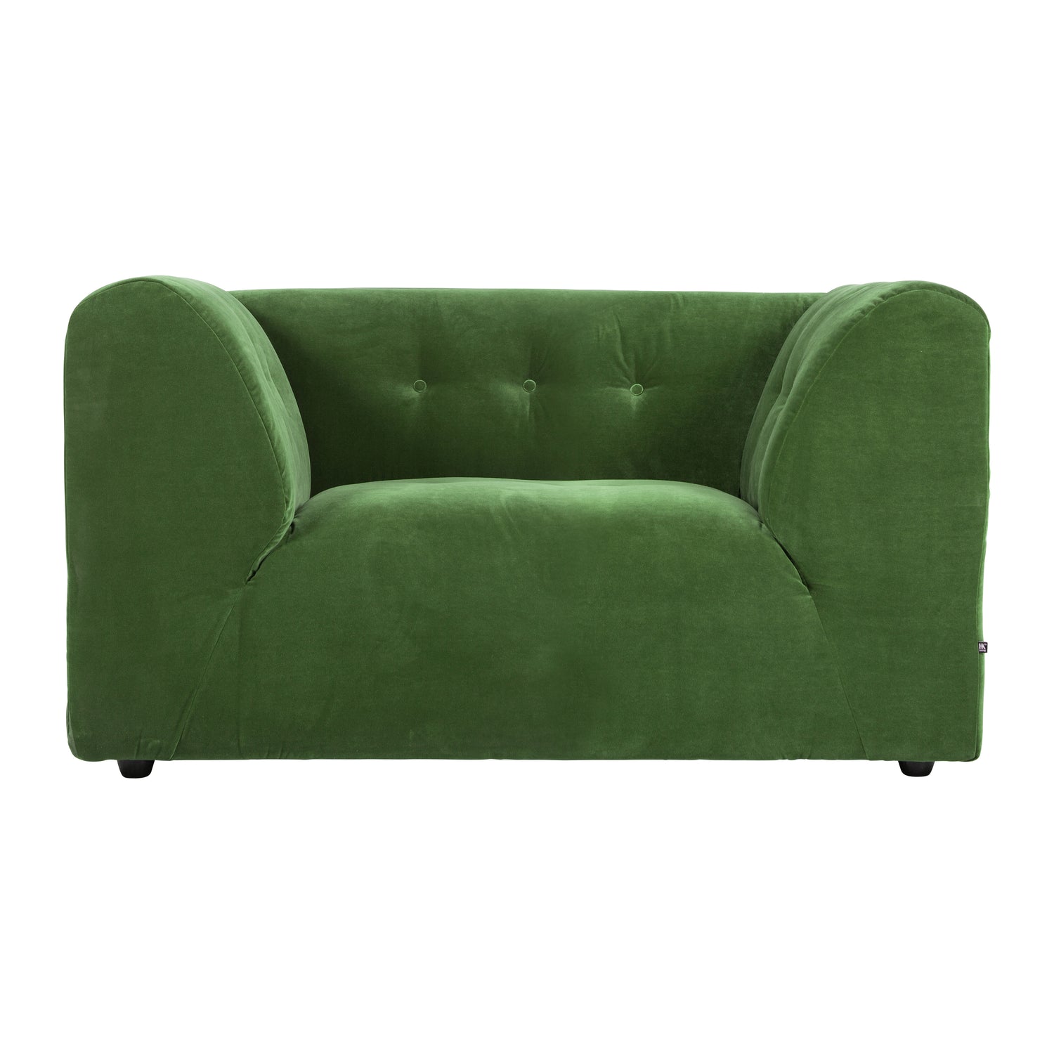 HKliving Vint Bank Element - Loveseat - Royal Velvet - Groen