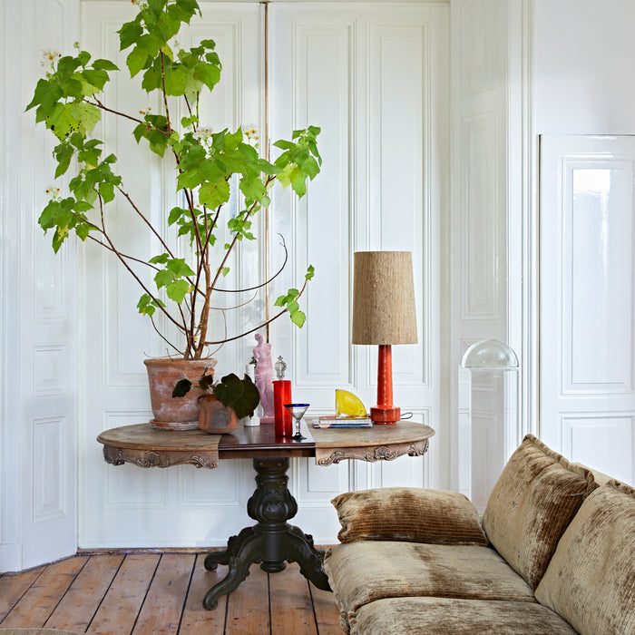 HKliving Retro Sofa 3-zitsbank - Velvet Corduroy - Aged Gold