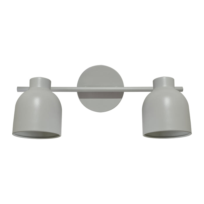 by fonQ Nohr Wandlamp - 2 Lichts - Warm Grijs