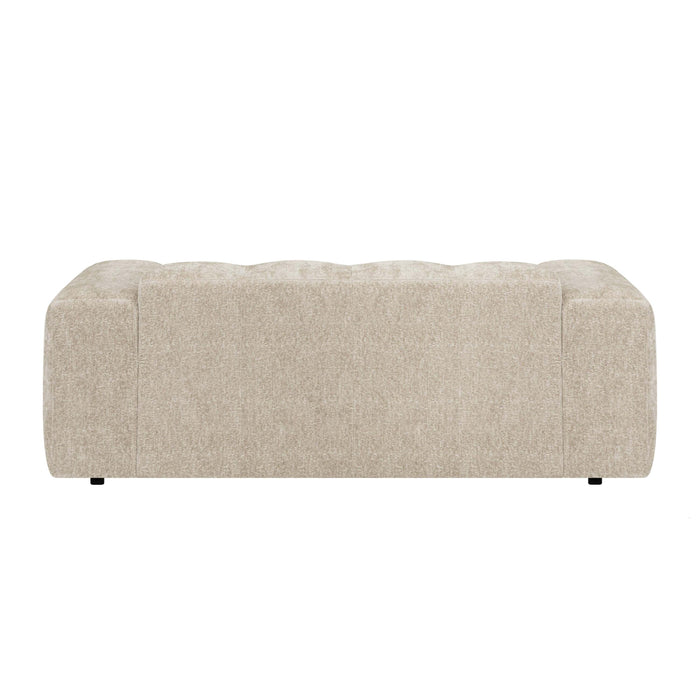 by fonQ Plume 2-zitsbank - Chenille - Beige