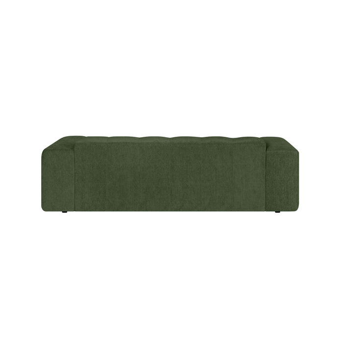 by fonQ Plume 2,5-zitsbank - Chenille - Groen