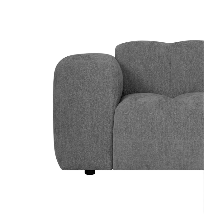 by fonQ Plume 2-zitsbank - Chenille - Mocca