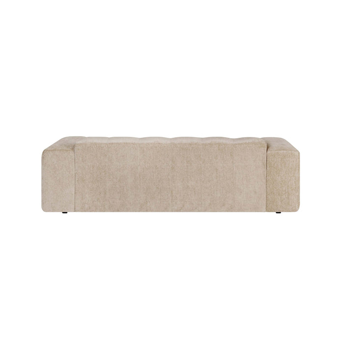 by fonQ Plume 2,5-zitsbank - Chenille - Beige
