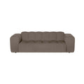 by fonQ Plume 2,5-zitsbank - Chenille - Mocca