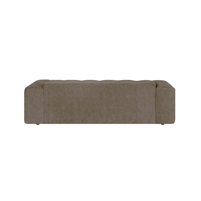 by fonQ Plume 2,5-zitsbank - Chenille - Mocca