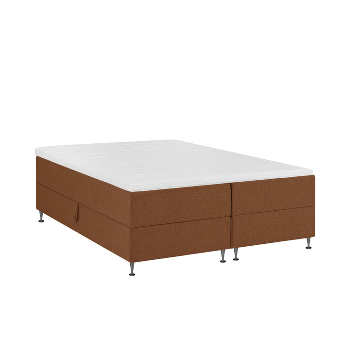 by fonQ Nubo Boxspring met Opbergruimte - 160 x 200 cm - Terra