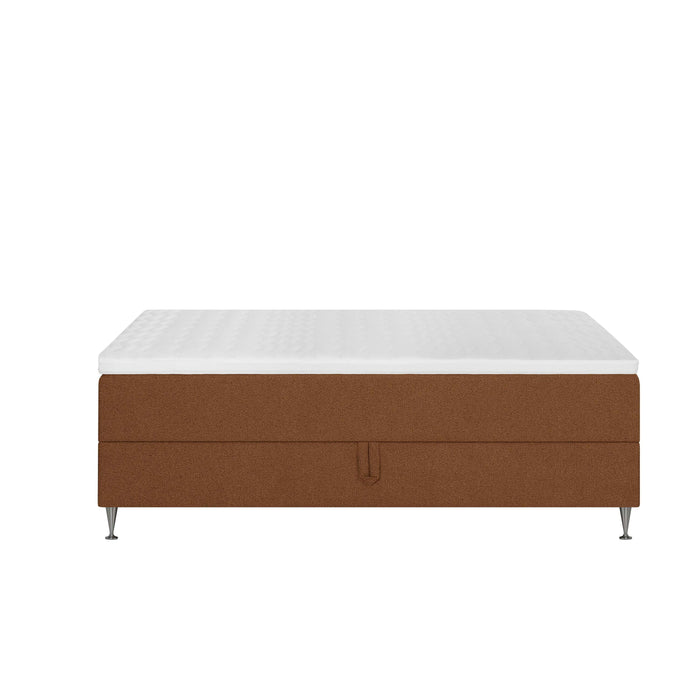 by fonQ Nubo Boxspring met Opbergruimte - 160 x 200 cm - Terra