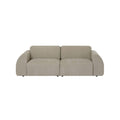 by fonQ Bink 2,5-zitsbank - Bouclé - Beige