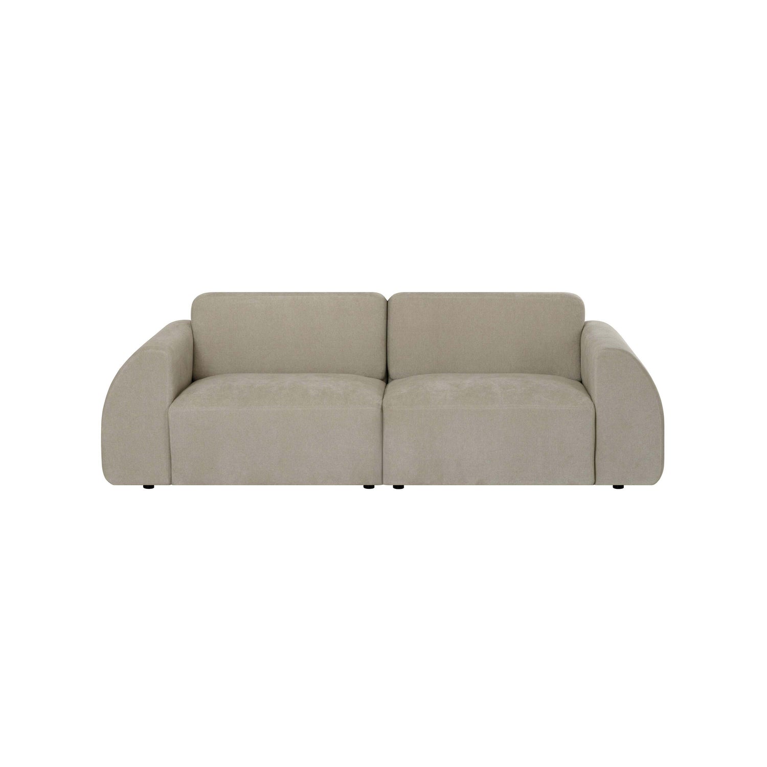 by fonQ Bink 2,5-zitsbank - Bouclé - Beige