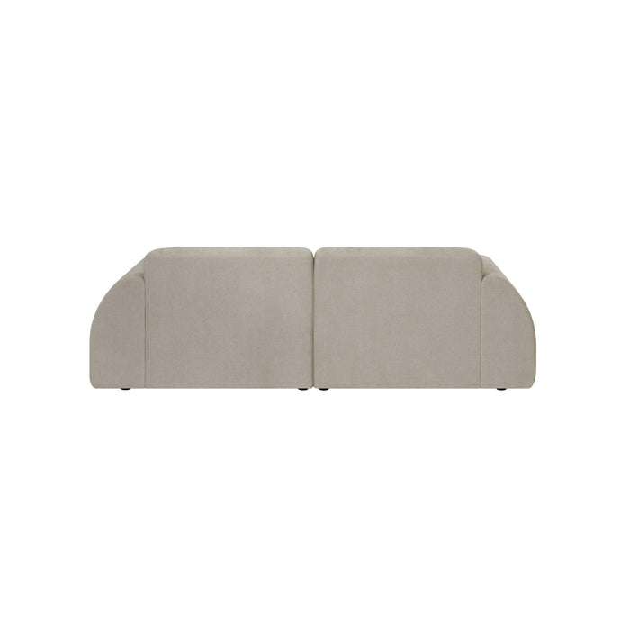 by fonQ Bink 2,5-zitsbank - Bouclé - Beige