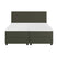 by fonQ Stilo Boxspring met Opbergruimte en Hoofdbord - 180 x 200 cm - Mosgroen