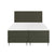 by fonQ Nubo Boxspring met Opbergruimte en Hoofdbord - 160 x 200 cm - Mosgroen
