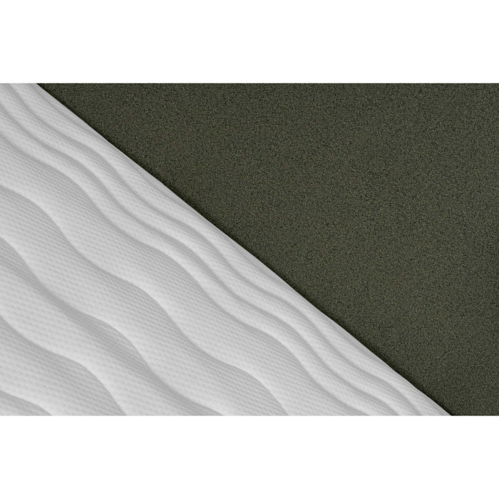 by fonQ Stilo Boxspring met Opbergruimte en Hoofdbord - 180 x 200 cm - Mosgroen