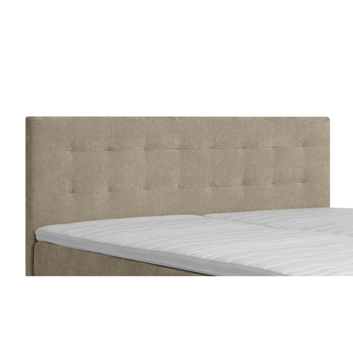 by fonQ Brene Boxspring met Opbergruimte - 180 x 200 cm - Beige