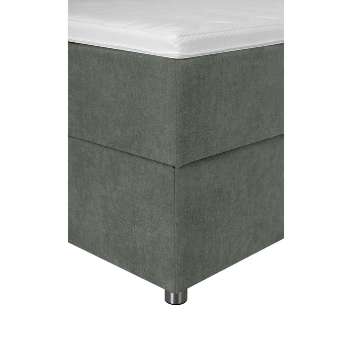 by fonQ Brene Boxspring met Opbergruimte - 160 x 200 cm - Mosgroen