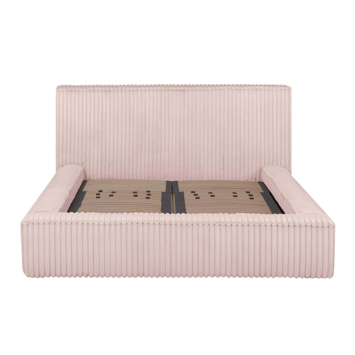 by fonQ Striv Bedframe met Opbergruimte - 180 x 200 cm - Roze