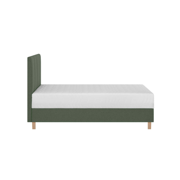 by fonQ Fjora Boxspring met Opbergruimte 120 x 200 cm - Groen
