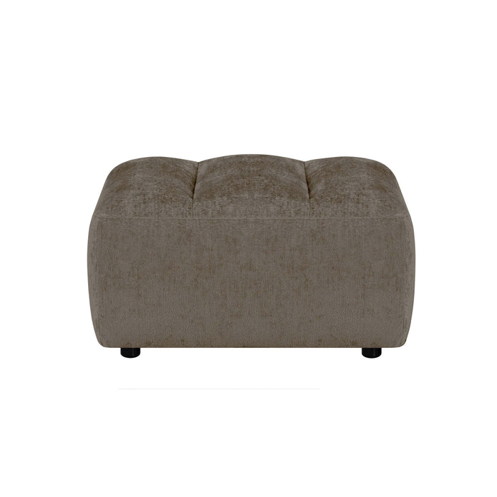 by fonQ Plume Hocker - Chenille - Mocca