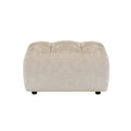 by fonQ Plume Hocker - Chenille - Beige