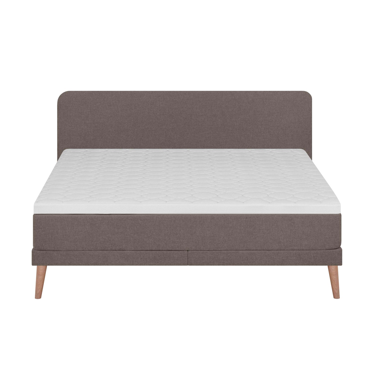 by fonQ Loa Boxspring - 140 x 200 cm - Steengrijs