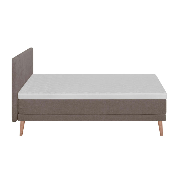 by fonQ Loa Boxspring - 140 x 200 cm - Steengrijs