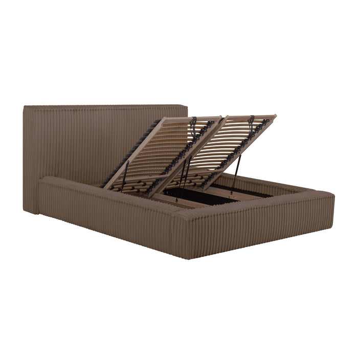 by fonQ Striv Bedframe met Opbergruimte - 160 x 200 cm - Bruin