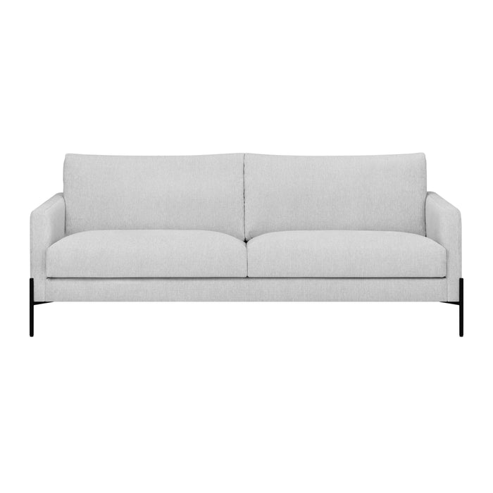 by fonQ Sora 2-zitsbank - Linnen - Lichtgrijs