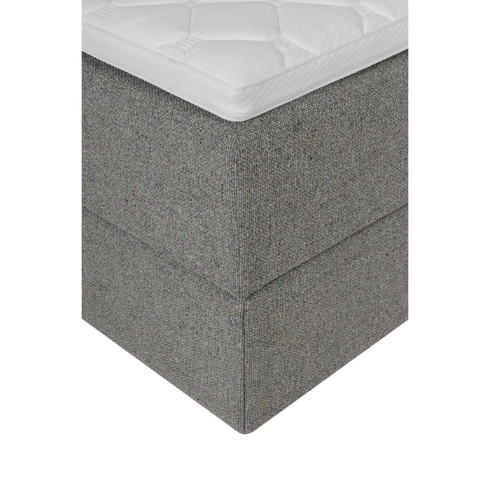 by fonQ Modo Boxspring met Opbergruimte - 180 x 200 cm - Grijsblauw
