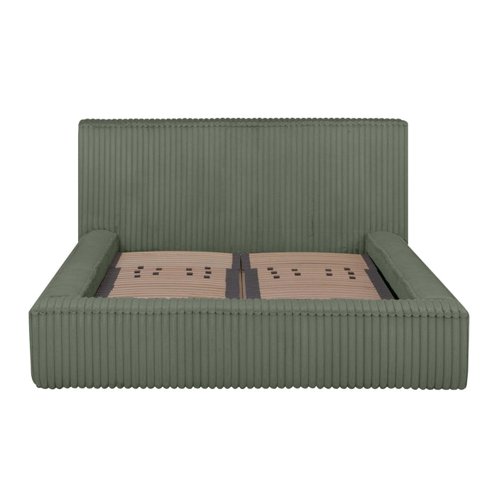 by fonQ Striv Bedframe met Opbergruimte - 180 x 200 cm - Groen