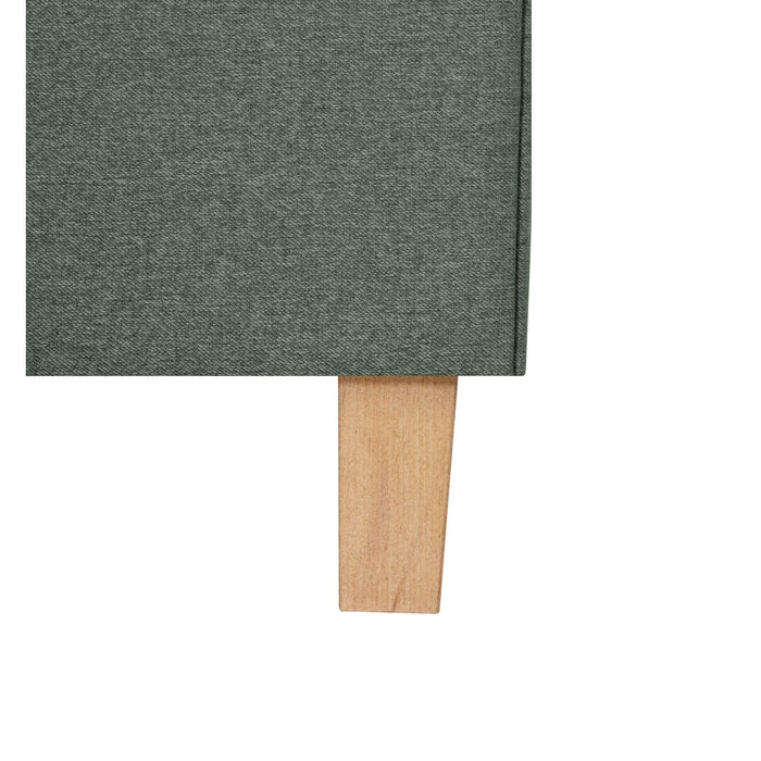 by fonQ Fjora Boxspring met Opbergruimte 140 x 200 cm - Groen