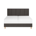 by fonQ Fjora Boxspring met Opbergruimte 140 x 200 cm - Antraciet
