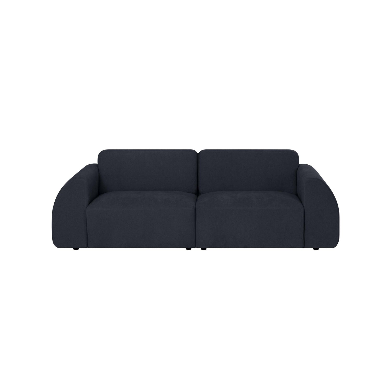by fonQ Bink 2,5-zitsbank - Bouclé - Zwart