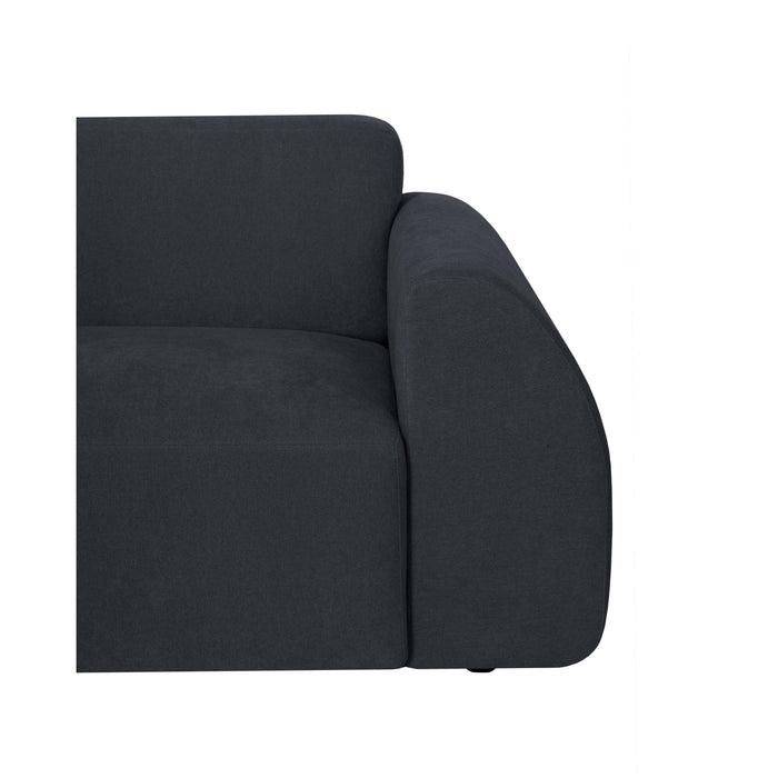 by fonQ Bink 2,5-zitsbank - Bouclé - Zwart