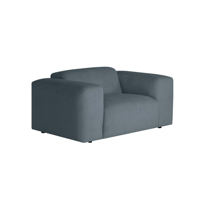 by fonQ Wonder Fauteuil - Rib - Donkerblauw