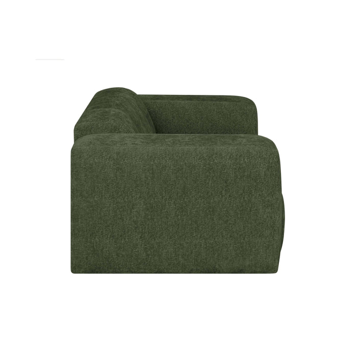 by fonQ Plume 2-zitsbank - Chenille - Groen
