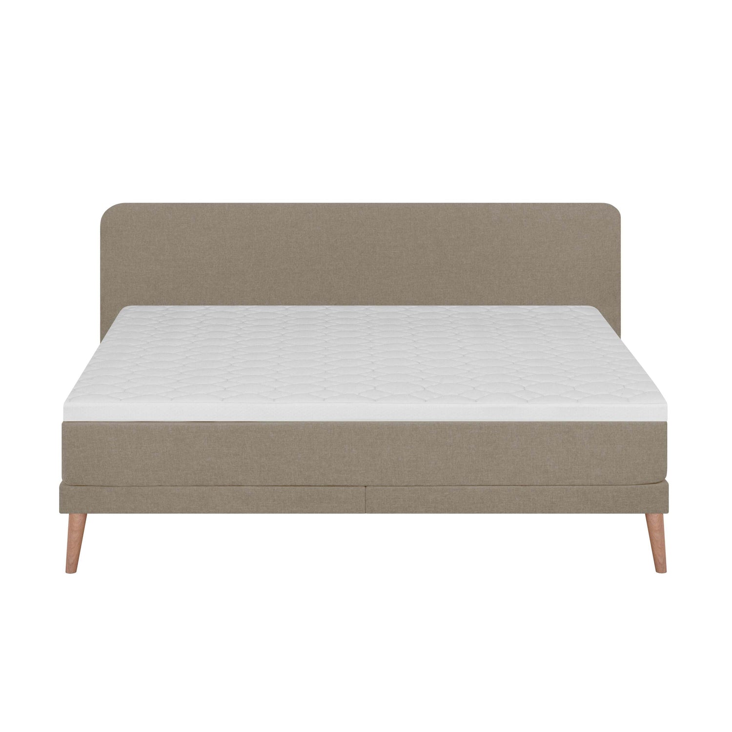 by fonQ Loa Boxspring - 180 x 200 cm - Beige