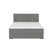 by fonQ Modo Boxspring met Opbergruimte - 160 x 200 cm - Grijsblauw
