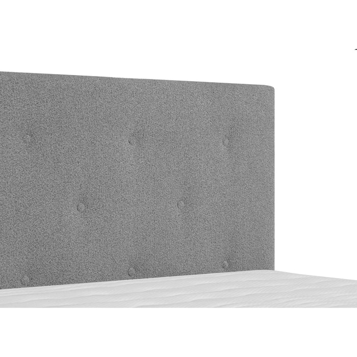 by fonQ Stilo Boxspring met Opbergruimte en Hoofdbord - 160 x 200 cm - Grijs