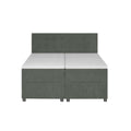 by fonQ Brene Boxspring met Opbergruimte - 160 x 200 cm - Mosgroen