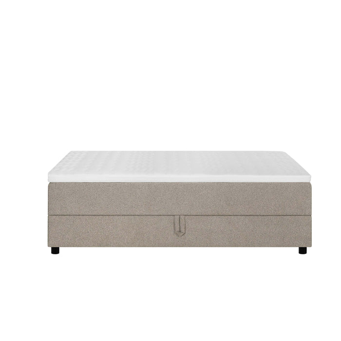 by fonQ Stilo Boxspring met Opbergruimte - 160 x 200 cm - Beige
