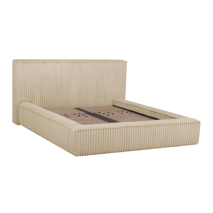 by fonQ Striv Bedframe met Opbergruimte - 160 x 200 cm - Crème