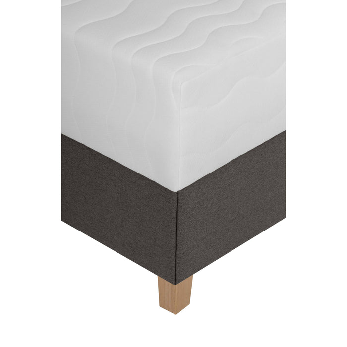 by fonQ Fjora Boxspring met Opbergruimte 120 x 200 cm - Antraciet