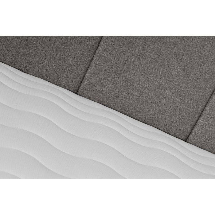 by fonQ Fjora Boxspring met Opbergruimte 140 x 200 cm - Steengrijs