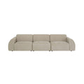 by fonQ Bink 3-zitsbank - Bouclé - Beige